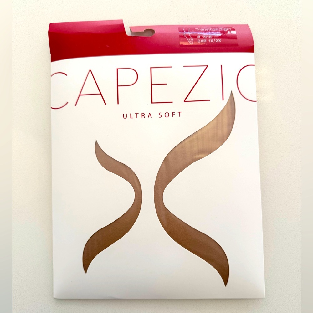 Capezio transition caramel dance tights